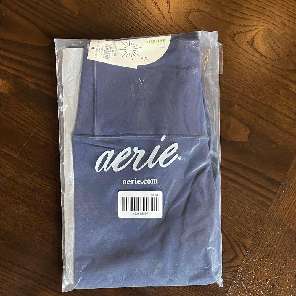 Aerie Navy High Waisted Offline leggings - Picture 3 of 3
